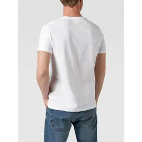 Polo Ralph Lauren T-shirt o kroju regular fit z bawełny z kieszenią na piersi