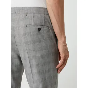 Pierre Cardin Spodnie do garnituru z dodatkiem wiskozy model ‘Dupont’ — ‘Futureflex’