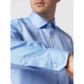 BOSS Koszula biznesowa o kroju regular fit z diagonalu