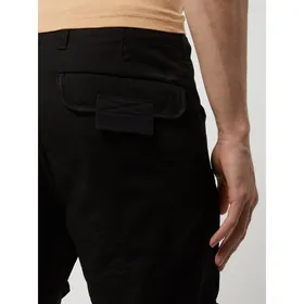 G-Star Raw Spodnie cargo o kroju straight tapered fit z bawełny