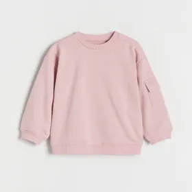 Bluza z kieszonką - Różowy