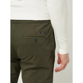 CK Calvin Klein Spodnie sportowe o kroju tapered fit z dodatkiem streczu