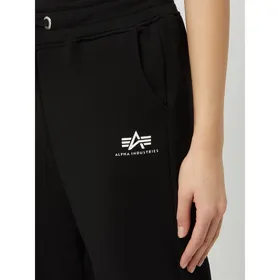 Alpha Industries Spodnie dresowe z detalami z logo