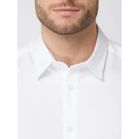 MOS MOSH Koszula biznesowa o kroju slim fit z dodatkiem streczu model ‘Manny’