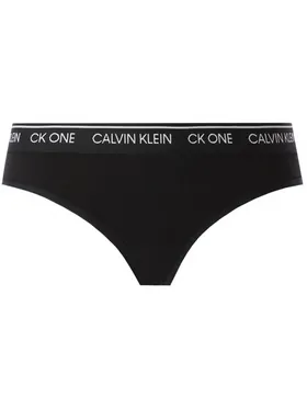 Calvin Klein Underwear Stringi 000QF5733E Czarny