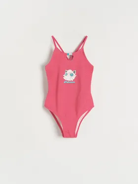 Jednoczęściowy strój kąpielowy Pokoemon - Różowy