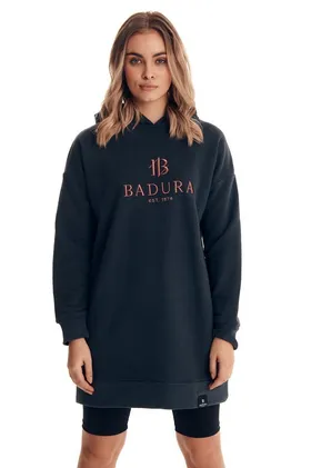 Bluza damska z kapturem, dresowa bluza — Badura