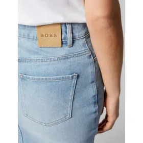 BOSS Casualwear Spódnica jeansowa z dodatkiem streczu