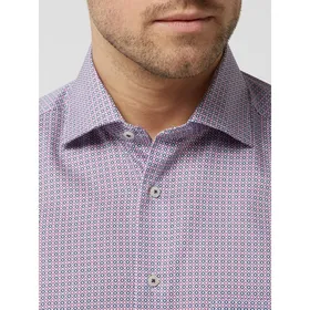 Eterna Koszula biznesowa o kroju comfort fit z bawełny z krótkim rękawem