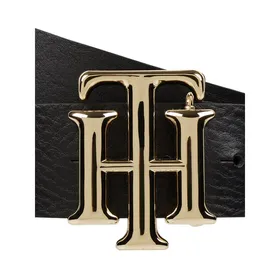 Tommy Hilfiger Pasek skórzany ze sprzączką z logo