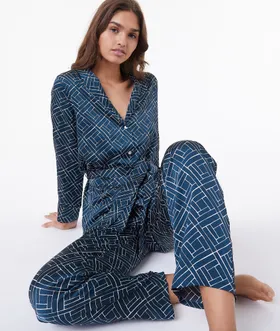 Jizzo Pantalon De Pyjama - Niebieski
