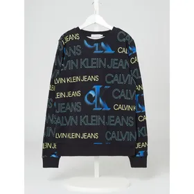 Calvin Klein Jeans Bluza z wzorem z logo