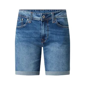 Pepe Jeans Szorty jeansowe z dodatkiem streczu model ‘Poppy’