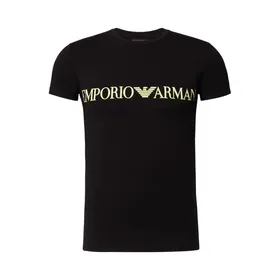 Emporio Armani T-shirt z nadrukiem z logo