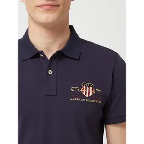 Gant Koszulka polo z wyhaftowanym logo