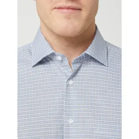 SEIDENSTICKER REGULAR FIT Koszula biznesowa o kroju regular fit z bawełny z krótkim rękawem