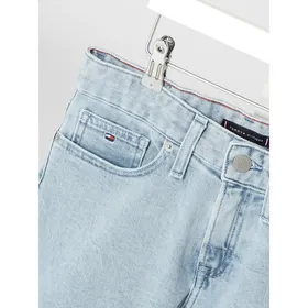 Tommy Hilfiger Teens Szorty jeansowe o kroju slim tapered fit z dodatkiem streczu