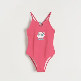 Jednoczęściowy strój kąpielowy Pokoemon - Różowy