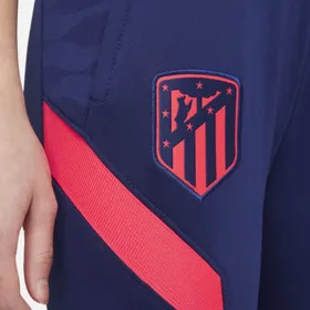 Spodnie piłkarskie dla dużych dzieci Atlético Madrid Strike - Niebieski