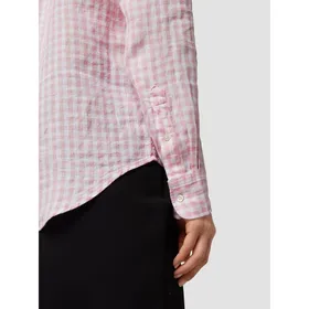 Polo Ralph Lauren Bluzka lniana ze wzorem w kratkę vichy