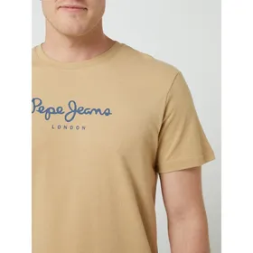 Pepe Jeans T-shirt z dżerseju slub