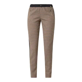 Cinque Luźne spodnie ze wzorem w pepitkę model ‘Cisinea’