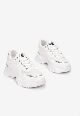 Białe Sneakersy Piremisa
