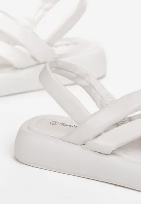 Białe Sandały Clarina