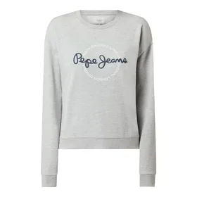 Pepe Jeans Bluza z nadrukiem z logo model ‘Blanca’