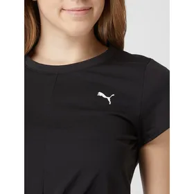 Puma T-shirt krótki o kroju regular fit z wiązanym detalem