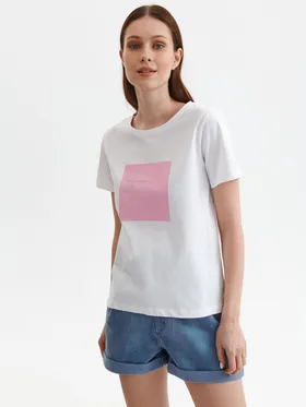 T-shirt damski z nadrukiem