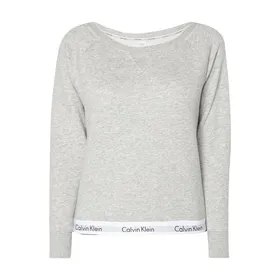 Calvin Klein Underwear Bluza o pudełkowym kroju z raglanowymi rękawami