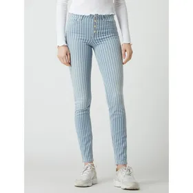 Guess Jeansy z wysokim stanem o kroju skinny fit z dodatkiem streczu model ‘1981 Skinny’