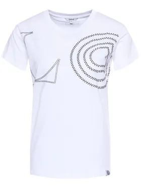 Desigual T-Shirt Paris 20SWTK29 Biały Regular Fit