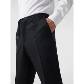 MCNEAL Spodnie do garnituru o kroju slim fit z dżerseju model ‘Sting’