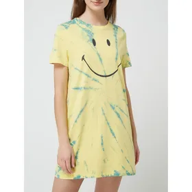 Only Sukienka koszulowa z bawełny ekologicznej model ‘Smiley’
