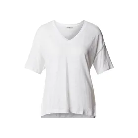 Drykorn T-shirt z lnu model ‘SVENNIE’