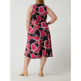 Lauren Ralph Lauren Curve Sukienka PLUS SIZE ze wzorem na całej powierzchni model ‘Carana’