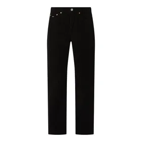Tommy Jeans Spodnie sztruksowe o kroju straight fit z dodatkiem streczu model ‘Harper’