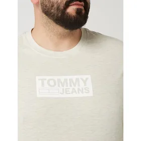 Tommy Jeans Plus T-shirt PLUS SIZE z mieszanki bawełny