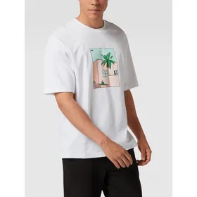 adidas Originals T-shirt z czystej bawełny z nadrukiem z motywem