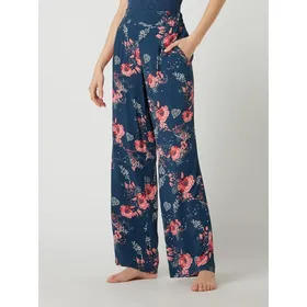 Schiesser Spodnie od piżamy z kwiatowym wzorem