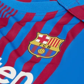 Strój piłkarski dla niemowląt i maluchów FC Barcelona 2021/22 (wersja domowa) - Niebieski