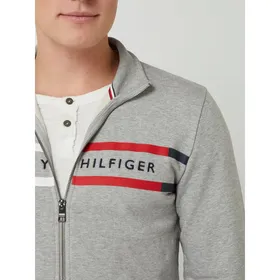 Tommy Hilfiger Bluza rozpinana z wyhaftowanym logo