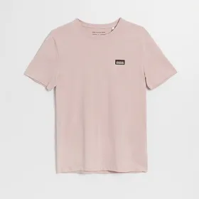 Koszulka z miękkiej bawełny łososiowa - Różowy