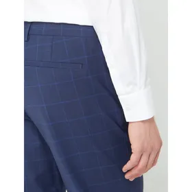Tommy Hilfiger Spodnie do garnituru o kroju slim fit ze wzorem w kratkę
