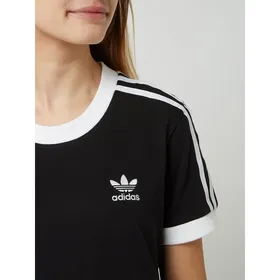 adidas Originals T-shirt z paskami z logo