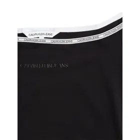 Calvin Klein Jeans Bluzka z wyhaftowanymi logo