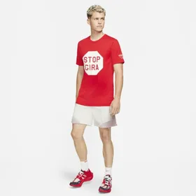 T-shirt męski Nike x Gyakusou - Czerwony