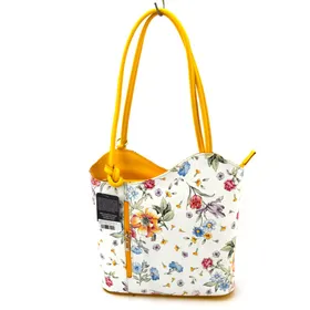Torebka-plecak vp115l Flowers zółty